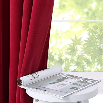 Haperlare Luxury Velvet Curtains - Room Darkening Drapes