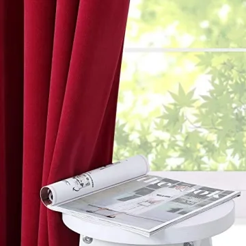 Haperlare Luxury Velvet Curtains - Room Darkening Drapes
