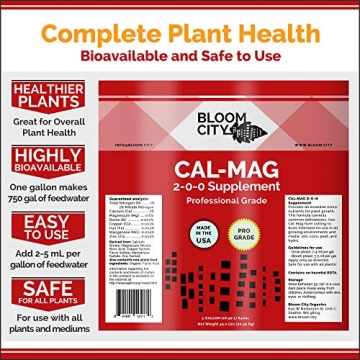 Bloom City Cal Mag Fertilizer for Thriving Plants