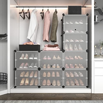 ROJASOP 8-Tier Shoe Rack Organizer for 32 Pairs