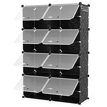 ROJASOP 8-Tier Shoe Rack Organizer for 32 Pairs