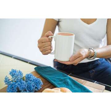 Amuse 15 oz Professional Grade Stoneware Sublimation Mugs