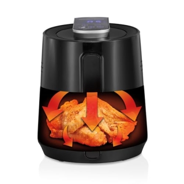 Hamilton Beach Digital Air Fryer 3.7 Quarts for Healthy Cooking
