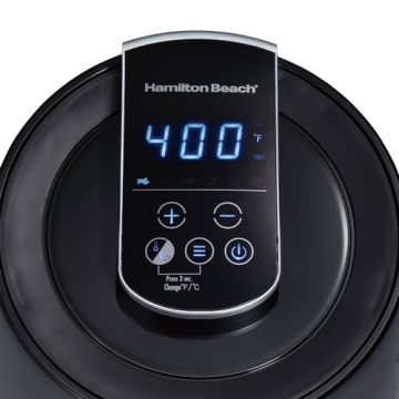 Hamilton Beach Digital Air Fryer 3.7 Quarts for Healthy Cooking