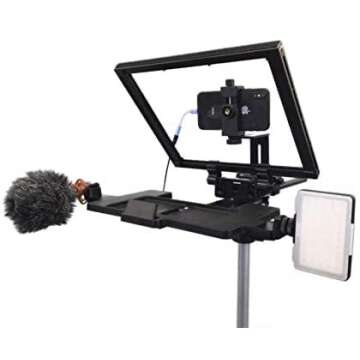 Caddie Buddy Professional and Portable Teleprompter Without Aluminum Case