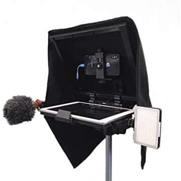 Caddie Buddy Professional and Portable Teleprompter Without Aluminum Case