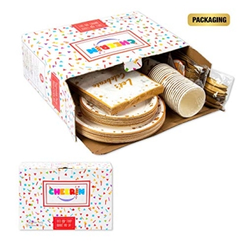 Cheerin Disposable Dinnerware Set for Any Celebration