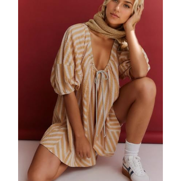 MISSACTIVER Summer Striped Romper for Women Stylish Casual Wear