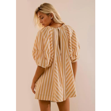MISSACTIVER Summer Striped Romper for Women Stylish Casual Wear