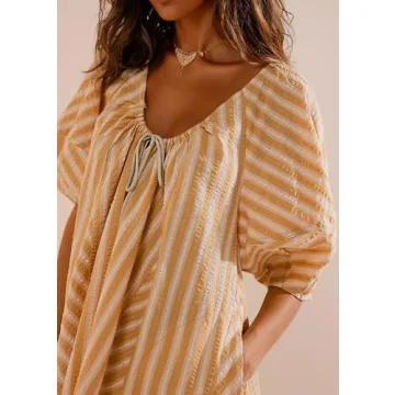 MISSACTIVER Summer Striped Romper for Women Stylish Casual Wear