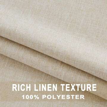 Kayne Studio Blackout Pinch Pleated Curtains,95 Inches Long Linen Blended Pinch Pleat Drapes for Living Room,Thermal Insulated Window Curtains,Back Tab with 9 Hooks (Dark Linen,40" x 95",1panel)