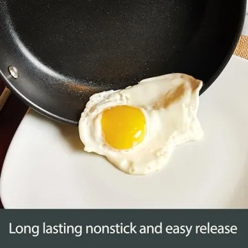 All-Clad HA1 Hard Anodized Nonstick Grill 11x11 Inch Oven Safe 350F Pots and Pans, Cookware Black