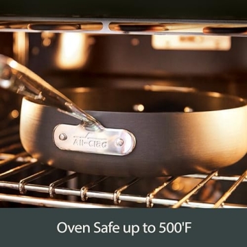 All-Clad HA1 Hard Anodized Nonstick Grill 11x11 Inch Oven Safe 350F Pots and Pans, Cookware Black