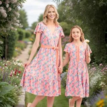 Mommy and Me Summer Dresses for Matching Outfits