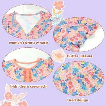 Mommy and Me Summer Dresses for Matching Outfits