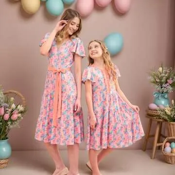 Mommy and Me Summer Dresses for Matching Outfits