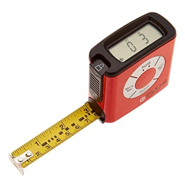 eTape16 Digital Tape Measure, 16 Feet, Red, Generation 2 (1st Generation)