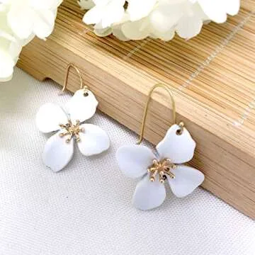 POMINA Floral Flower Jewelry Set - Stylish & Comfortable