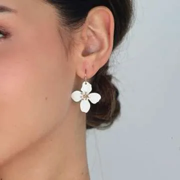POMINA Floral Flower Jewelry Set - Stylish & Comfortable