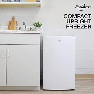 Koolatron 3.1 Cu Ft Compact Mini Upright Freezer