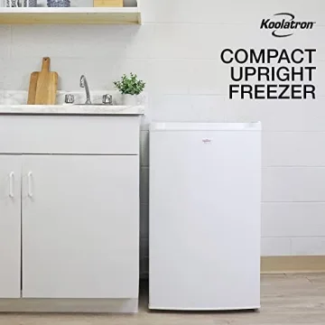 Koolatron 3.1 Cu Ft Compact Mini Upright Freezer