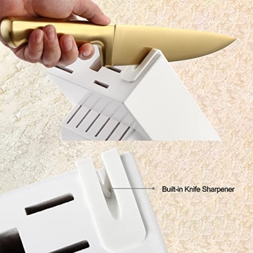 Golden Titanium Stainless Steel Knife Sets - McCook®