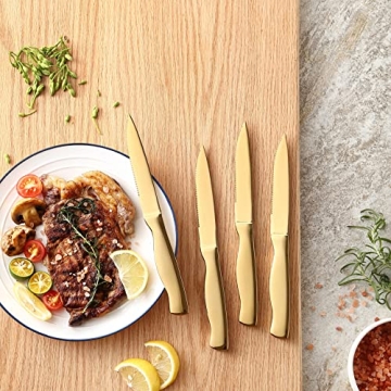 Golden Titanium Stainless Steel Knife Sets - McCook®