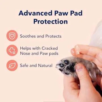 Vets Preferred Paw Balm Pad Protector for Dogs – Heals, Repairs and Moisturizes Dry Noses and Paws