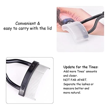 MSQ Eyelash Comb Tool - Perfect for Neat Application