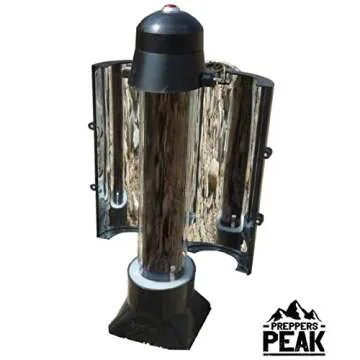 Preppers Peak Solar Water Heater for Camping Outdoor Travel with Solar Technology