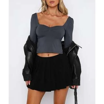 Trendy Y2K Backless Crop Top for Women Stylish & Chic