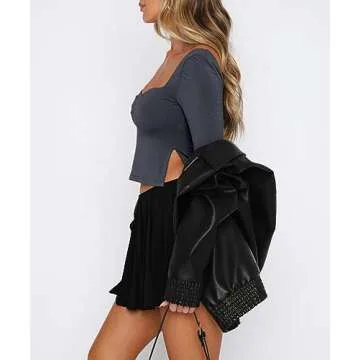 Trendy Y2K Backless Crop Top for Women Stylish & Chic