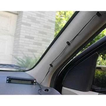 50pcs Adhesive Cable Clips, Wire Clips,Car Cable Organizer,Cable Holder,Cable Wire Management,Cable Holder for Car,Office and Home（Included S Size and Large Size Cable Clips