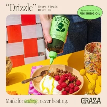 Graza Drizzle Extra Virgin Olive Oil in a Squeeze Bottle