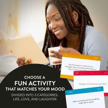 Flowjo Self Care Bucket List with 100 Mindfulness Cards