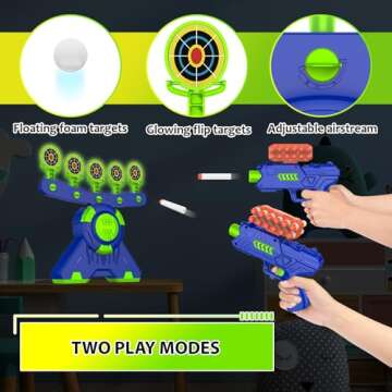 GMAOPHY Shooting Games Toy Gift for Age 5, 6, 7, 8, 9, 10+ Years Old Kids, Glow in The Dark Boy Toy ...