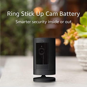 Like-New Ring Stick Up Cam Battery HD Security Camera