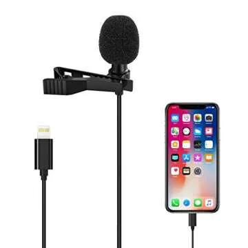 Valband Lavalier Microphone for iPhone & Video Recording