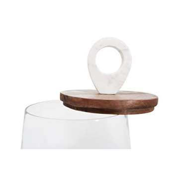 Bloomingville Clear Glass Kitchen Storage Jar Elegant & Functional