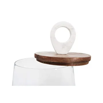 Bloomingville Clear Glass Kitchen Storage Jar Elegant & Functional