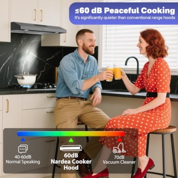 Argyolas Black Range Hood for Modern Kitchens