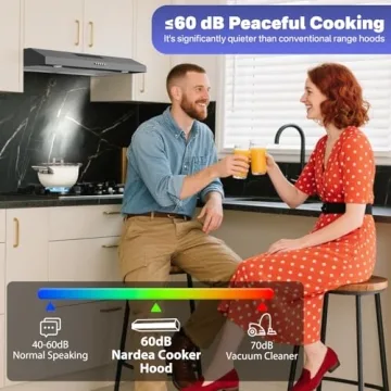 Argyolas Black Range Hood for Modern Kitchens