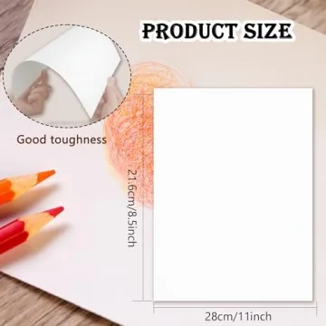 100 Sheets of Premium Cold Press Watercolor Paper