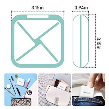 Dtouayz Travel Pill Organizer, Waterproof & Portable