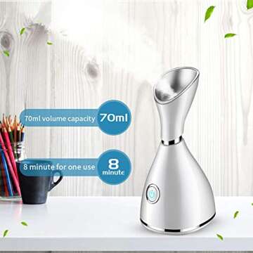 ROTEK Facial Steamer for Deep Skin Hydration & Care