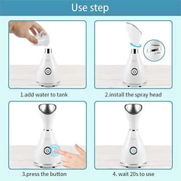 ROTEK Facial Steamer for Deep Skin Hydration & Care