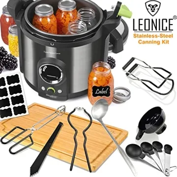LEONICE Home Canning Kit - Essential Canning Tools Starter Set