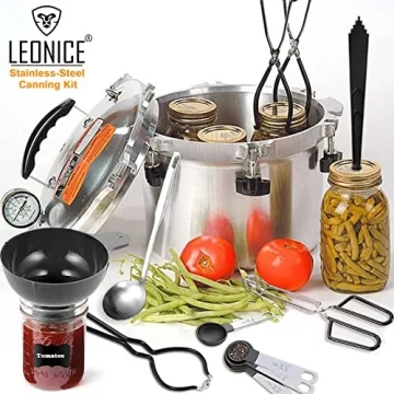 LEONICE Home Canning Kit - Essential Canning Tools Starter Set