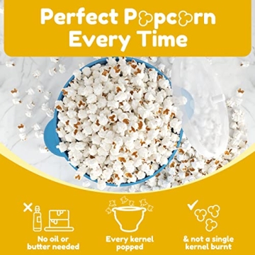 POPCO Silicone Microwave Popcorn Maker Collapsible Bowl