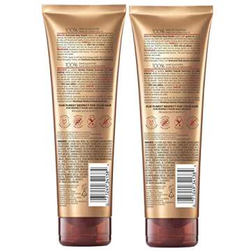 L'Oreal Paris EverCreme Sulfate Free Shampoo for Dry Hair, Triple Action Hydration for Dry, Brittle ...